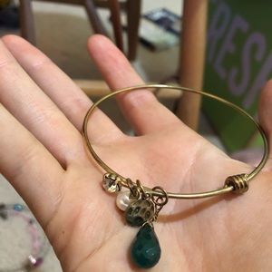 Vintage bangles with charms